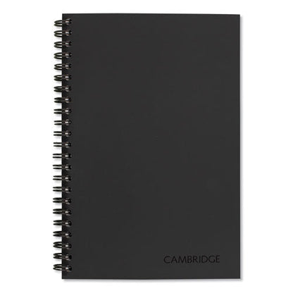 Wirebound Guided Quicknotes Notebook, 1-subject, List-management Format, Dark Gray Cover, (80) 8 X 5 Sheets