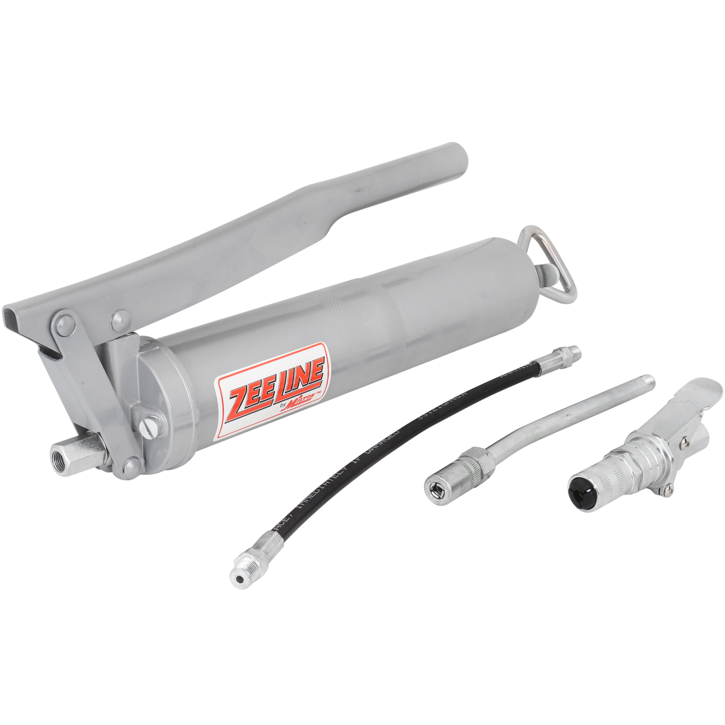 ZEMD4-LC – 6,000 psi Medium-Duty lever action grease gun w/locking coupler