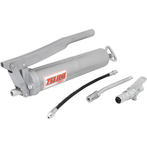 ZEMD4-LC – 6,000 psi Medium-Duty lever action grease gun w/locking coupler